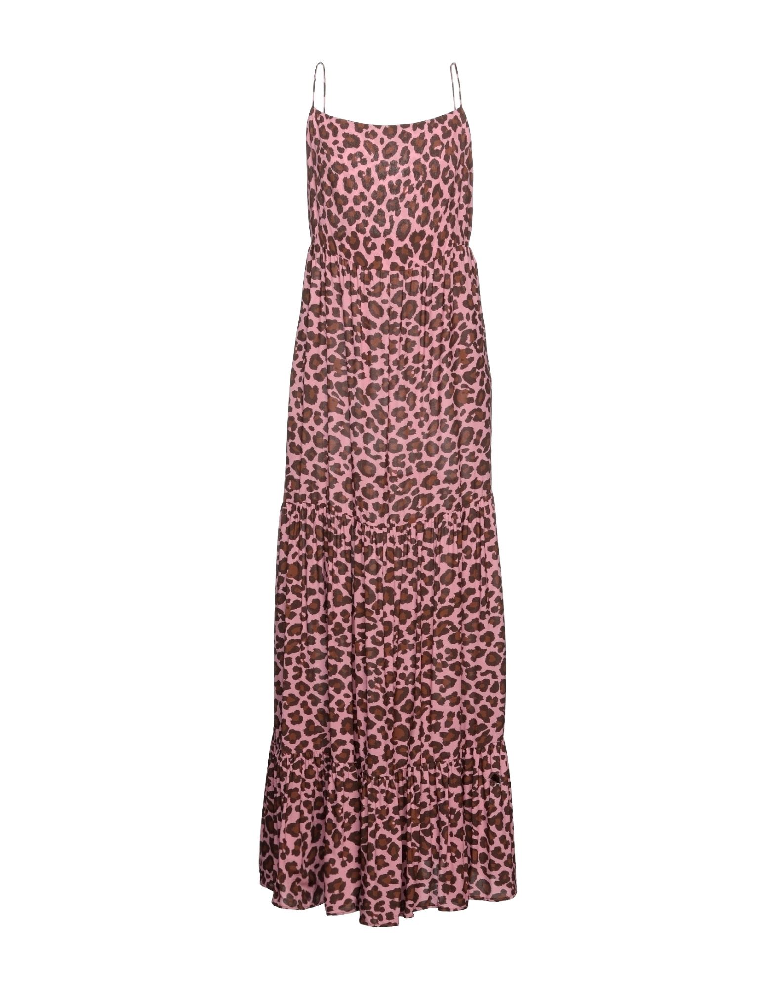 SOLOTRE Maxi-kleid Damen Rosa SOLOTRE Maxi-kleid Damen Rosa von SOLOTRE
