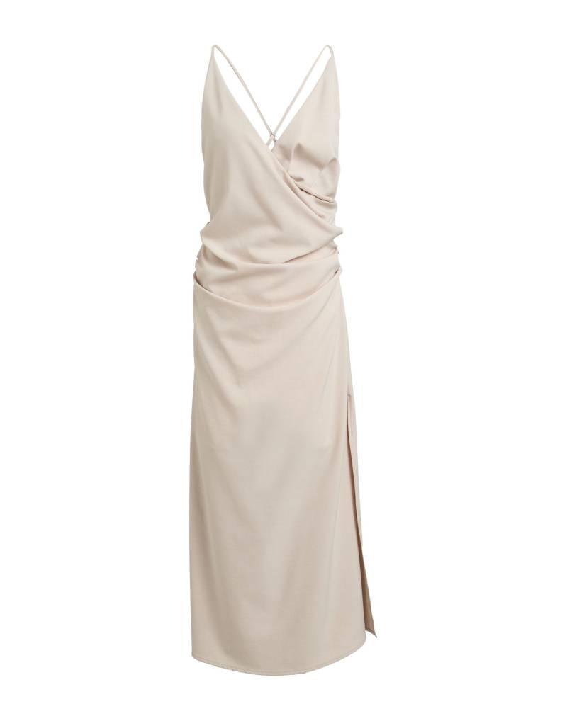 SOLOTRE Maxi-kleid Damen Beige von SOLOTRE