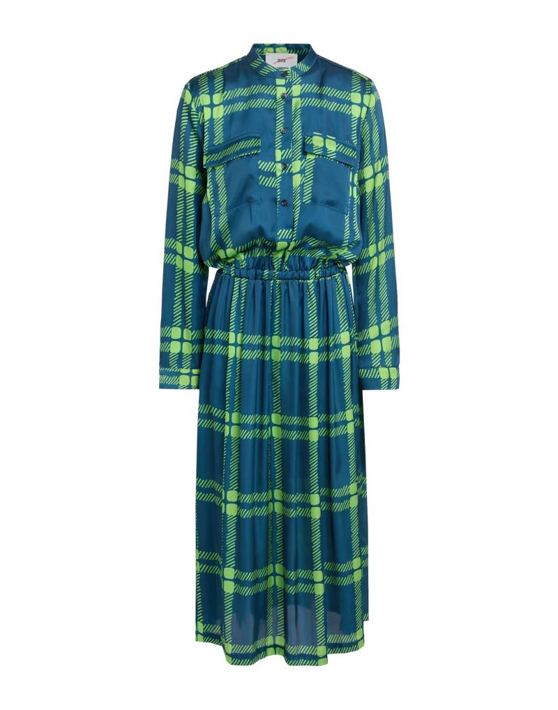 SOLOTRE Midi-kleid Damen Blau von SOLOTRE