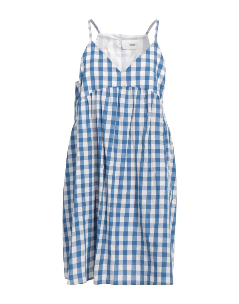 SOLOTRE Mini-kleid Damen Azurblau von SOLOTRE