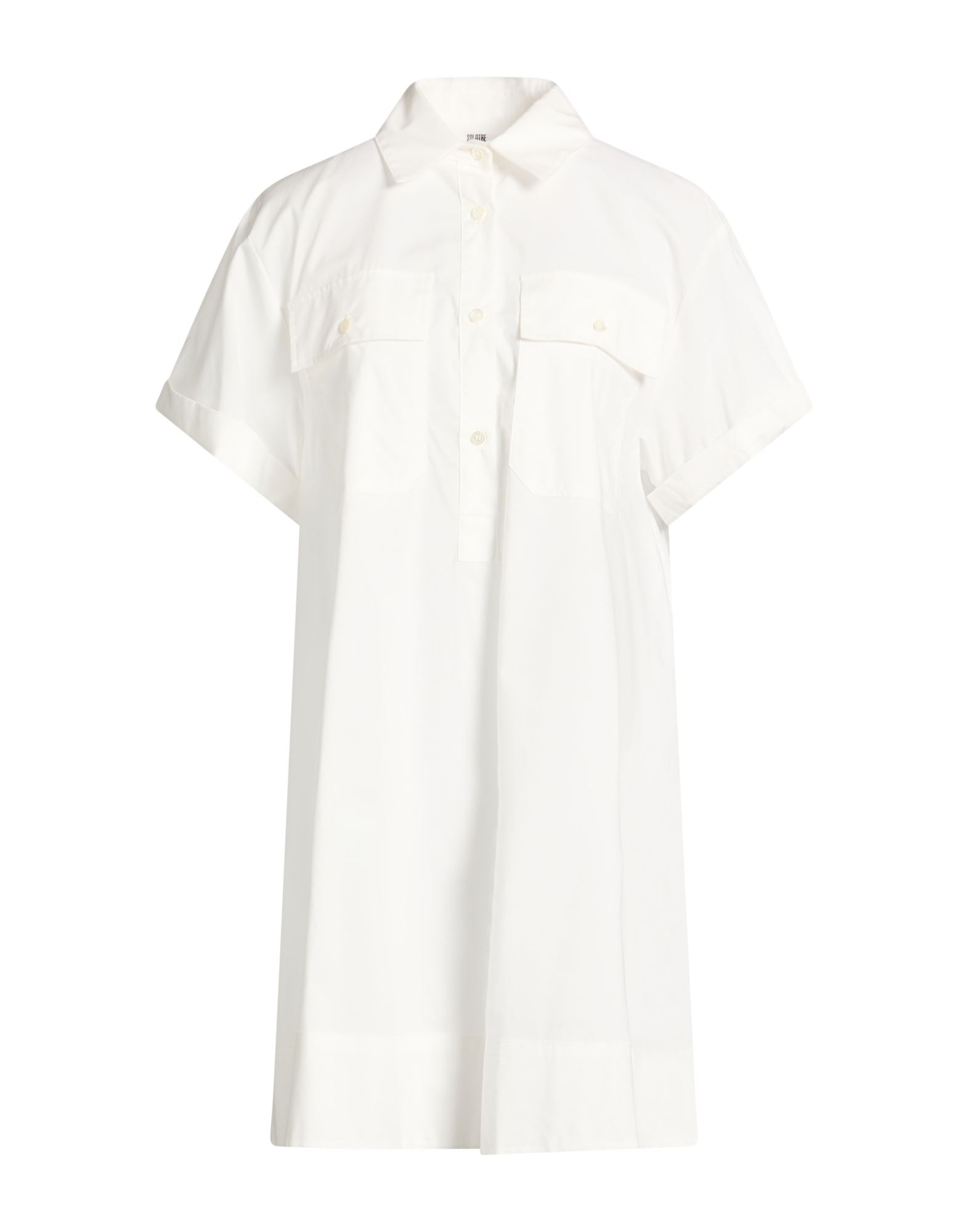 SOLOTRE Mini-kleid Damen Weiß von SOLOTRE