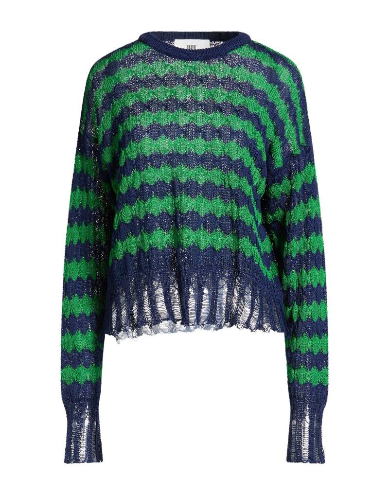 SOLOTRE Pullover Damen Blau von SOLOTRE