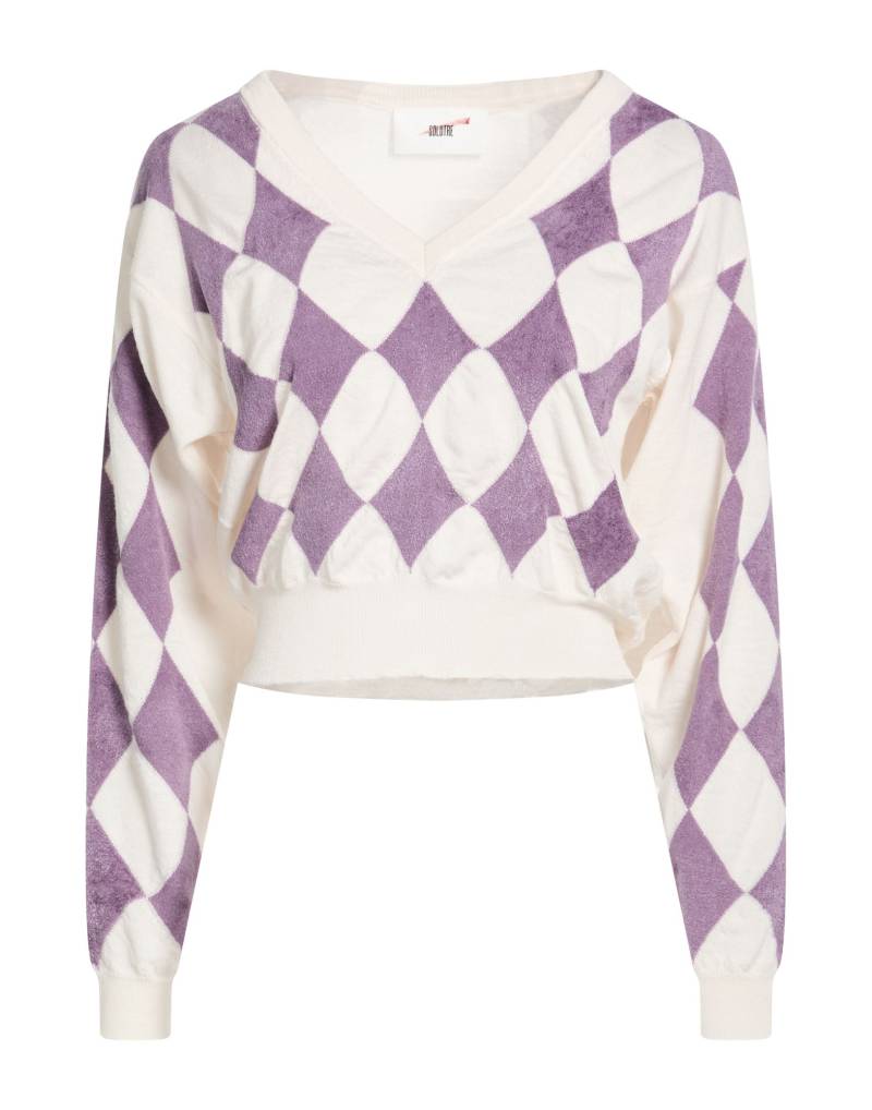 SOLOTRE Pullover Damen Elfenbein von SOLOTRE