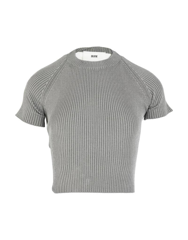 SOLOTRE Pullover Damen Grau von SOLOTRE