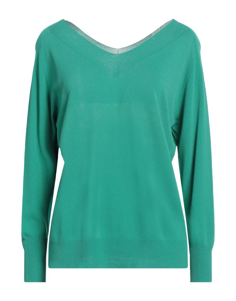 SOLOTRE Pullover Damen Grün von SOLOTRE