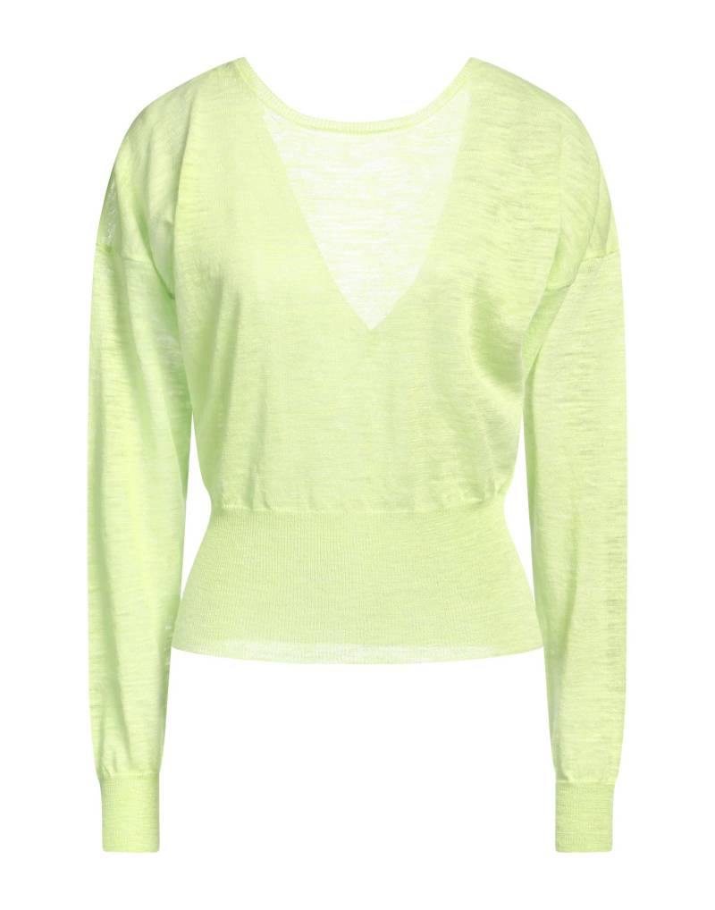 SOLOTRE Pullover Damen Limettengrün von SOLOTRE