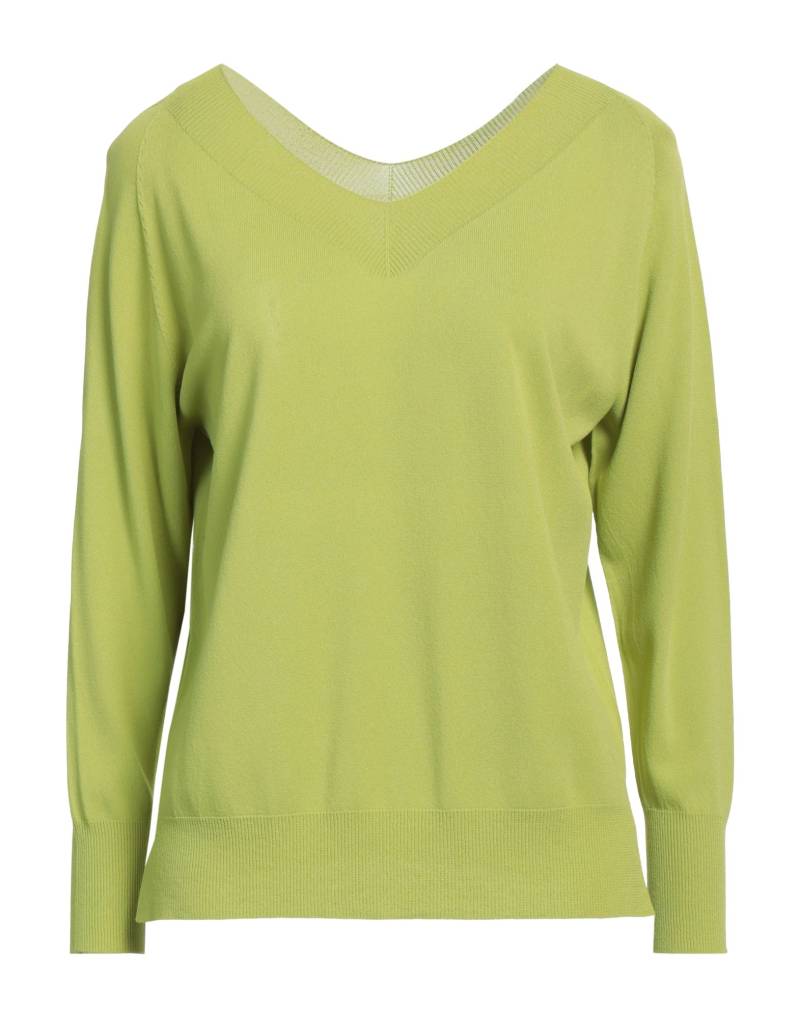 SOLOTRE Pullover Damen Limettengrün von SOLOTRE