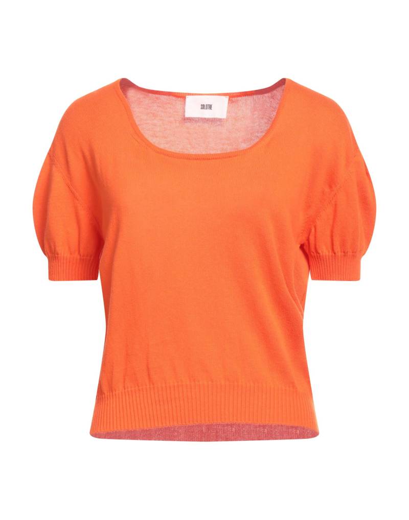 SOLOTRE Pullover Damen Orange von SOLOTRE