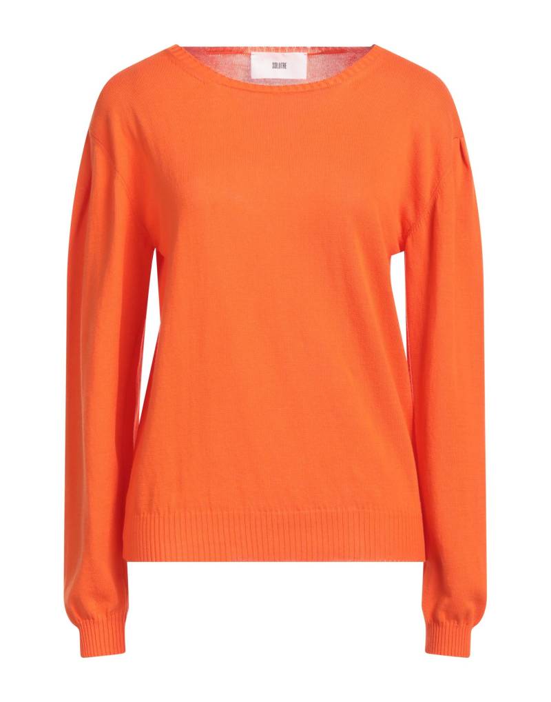 SOLOTRE Pullover Damen Orange von SOLOTRE