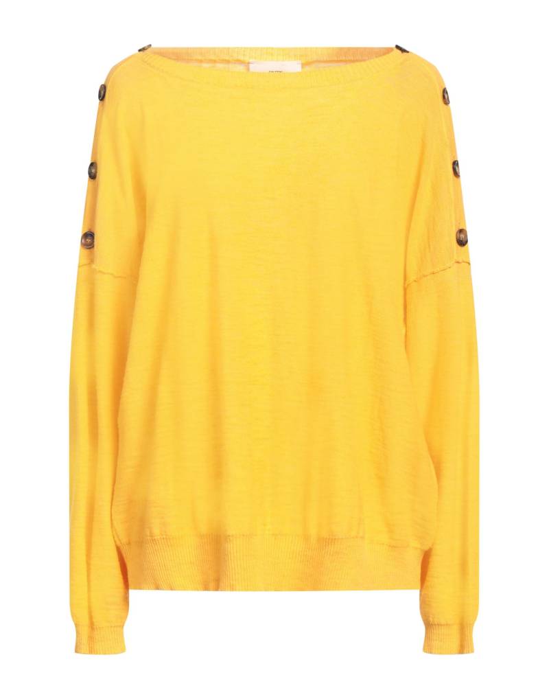 SOLOTRE Pullover Damen Ringelblume von SOLOTRE