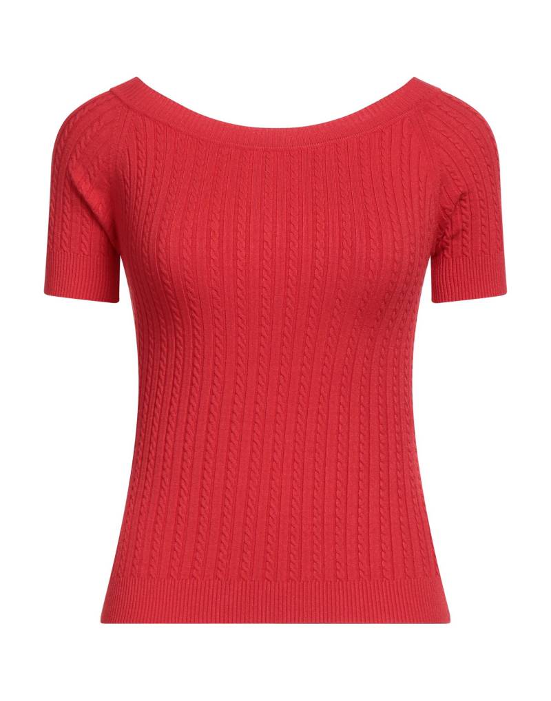 SOLOTRE Pullover Damen Rot von SOLOTRE