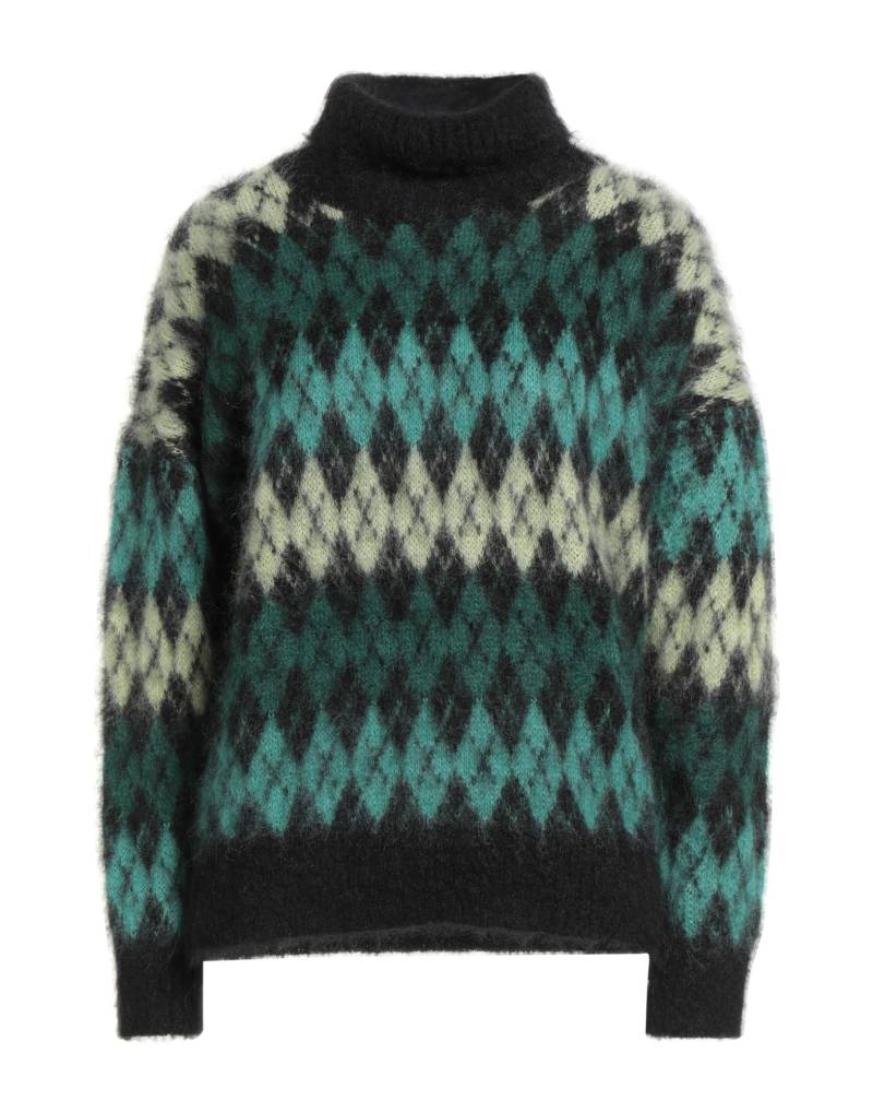 SOLOTRE Rollkragenpullover Damen Schwarz von SOLOTRE