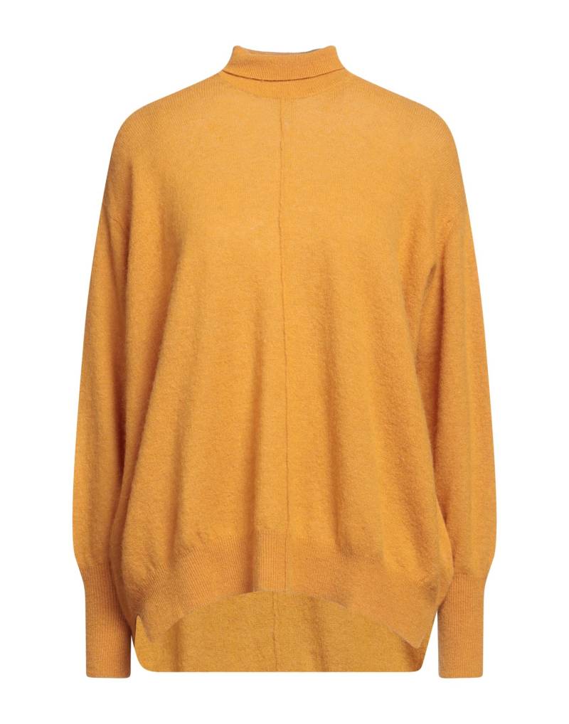 SOLOTRE Rollkragenpullover Damen Senf von SOLOTRE