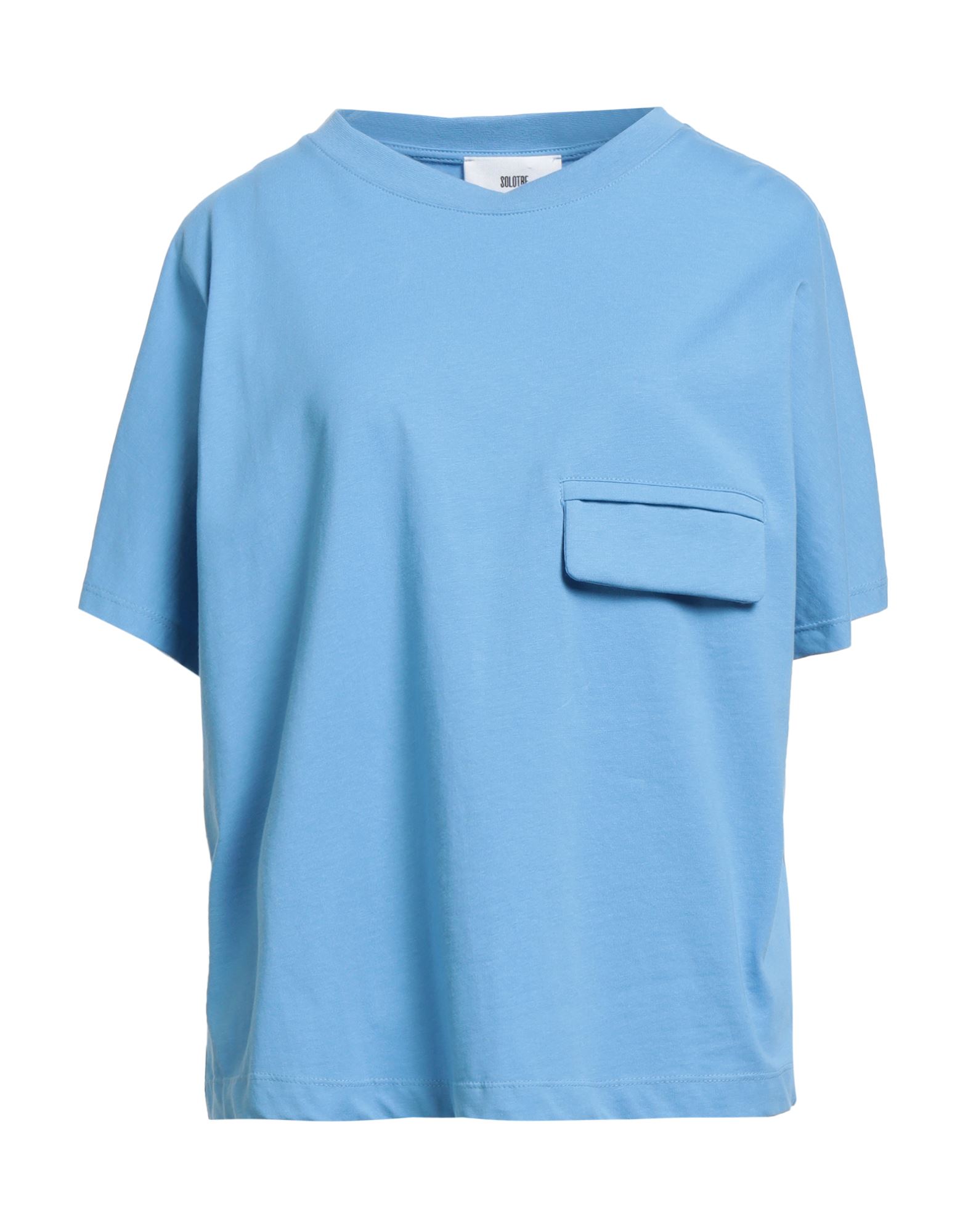 SOLOTRE T-shirts Damen Hellblau von SOLOTRE