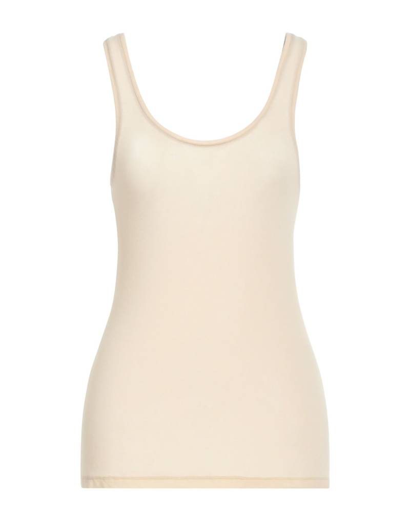 SOLOTRE Tank Top Damen Pastellgelb von SOLOTRE