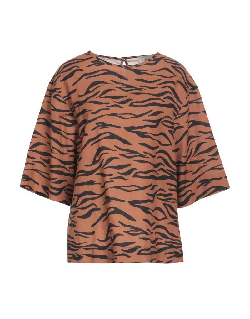 SOLOTRE Top Damen Braun von SOLOTRE