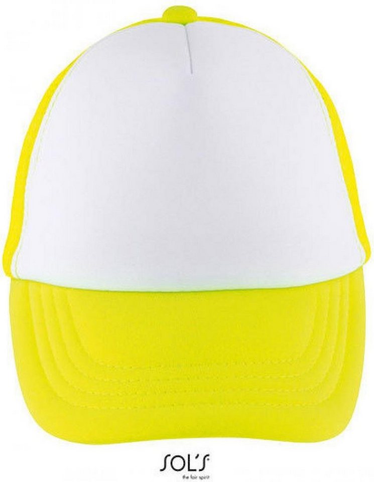 SOLS Baseball Cap Kinder Kappe Bubble Kids Cap, 5-Panel-Form von SOLS