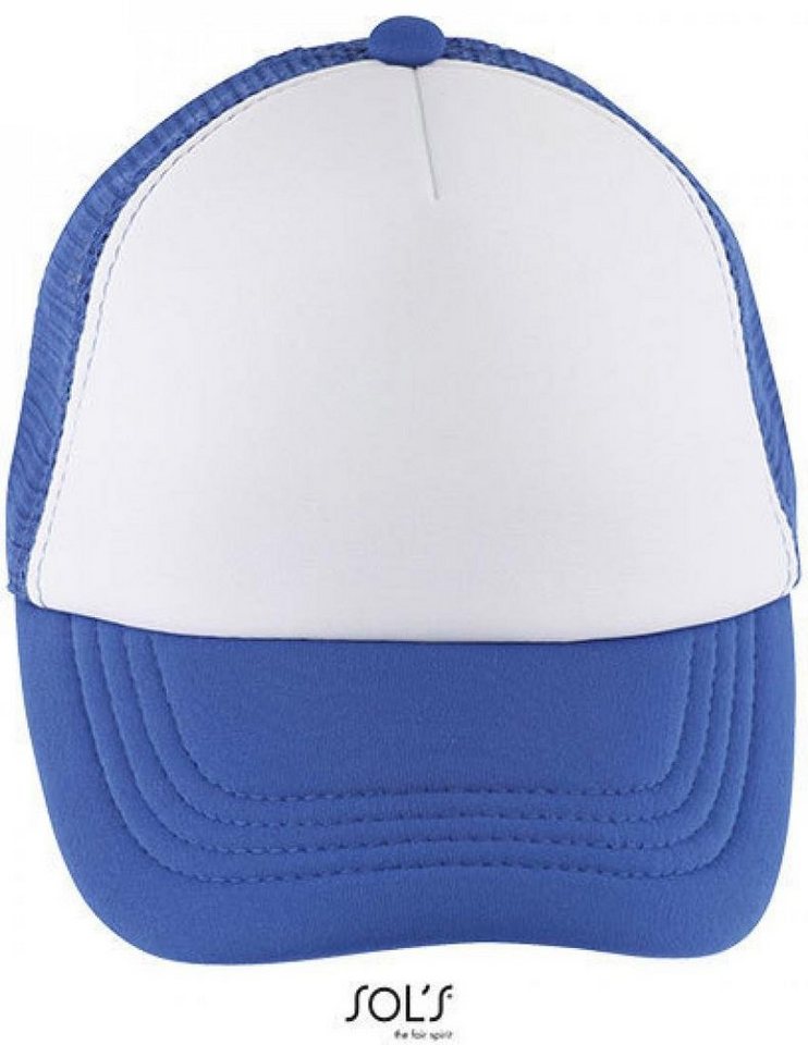 SOLS Baseball Cap Kinder Kappe Bubble Kids Cap, 5-Panel-Form von SOLS