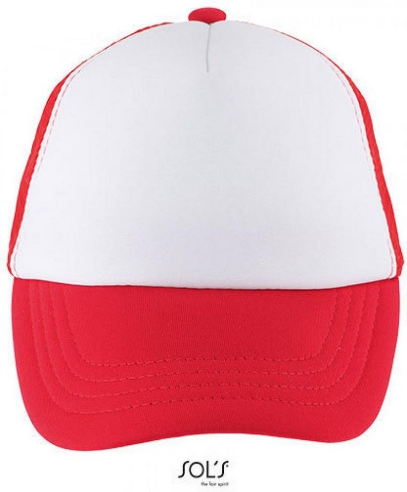 SOLS Baseball Cap Kinder Kappe Bubble Kids Cap, 5-Panel-Form von SOLS