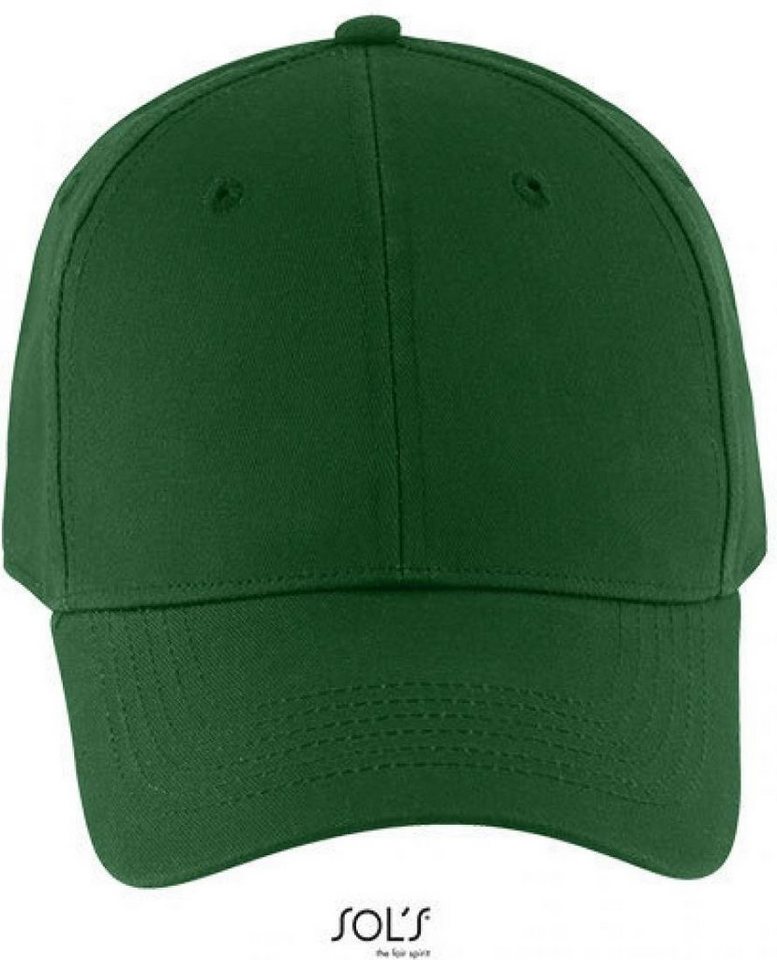 SOLS Baseball Cap Six Panel Cap Blaze, 6-Panel-Form von SOLS