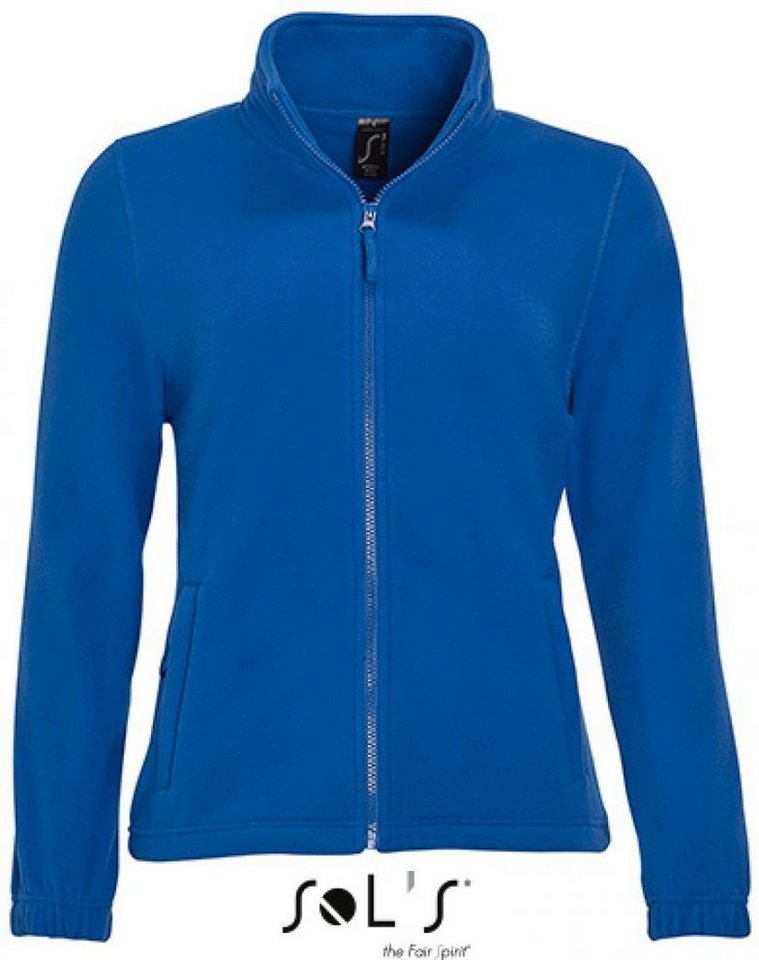 SOLS Fleecejacke Damen Fleecejacke North mit Antipilling-Fleece von SOLS