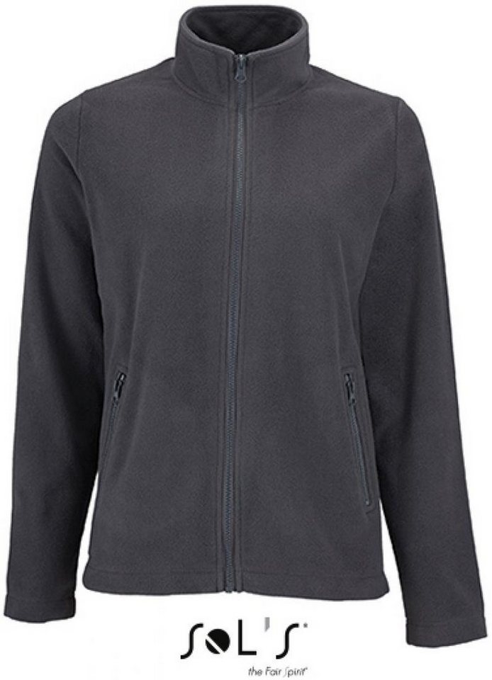 SOLS Fleecejacke Damen Plain Fleece Jacke Norman SOLS Fleecejacke Damen Plain Fleece Jacke Norman von SOLS