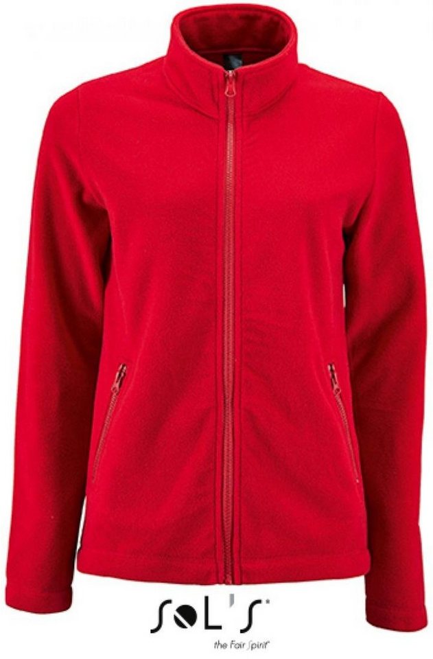 SOLS Fleecejacke Damen Plain Fleece Jacke Norman von SOLS