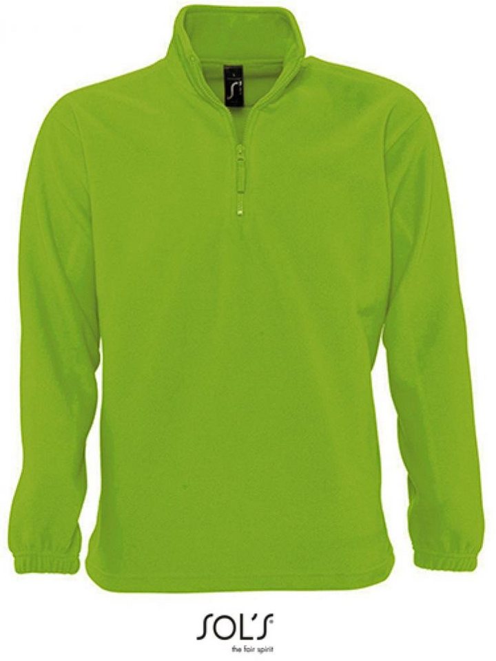 SOLS Fleecepullover Half-Zip Fleece Ness von SOLS