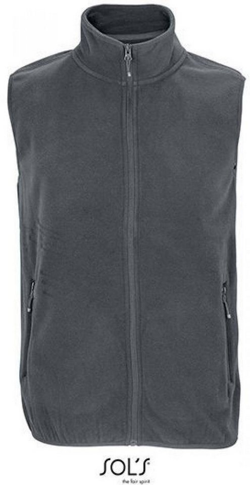 SOLS Fleeceweste Unisex Factor Zipped Fleece Bodywarmer von SOLS