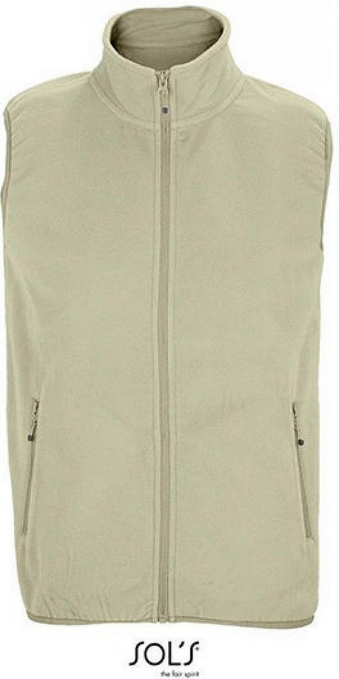 SOLS Fleeceweste Unisex Factor Zipped Fleece Bodywarmer von SOLS