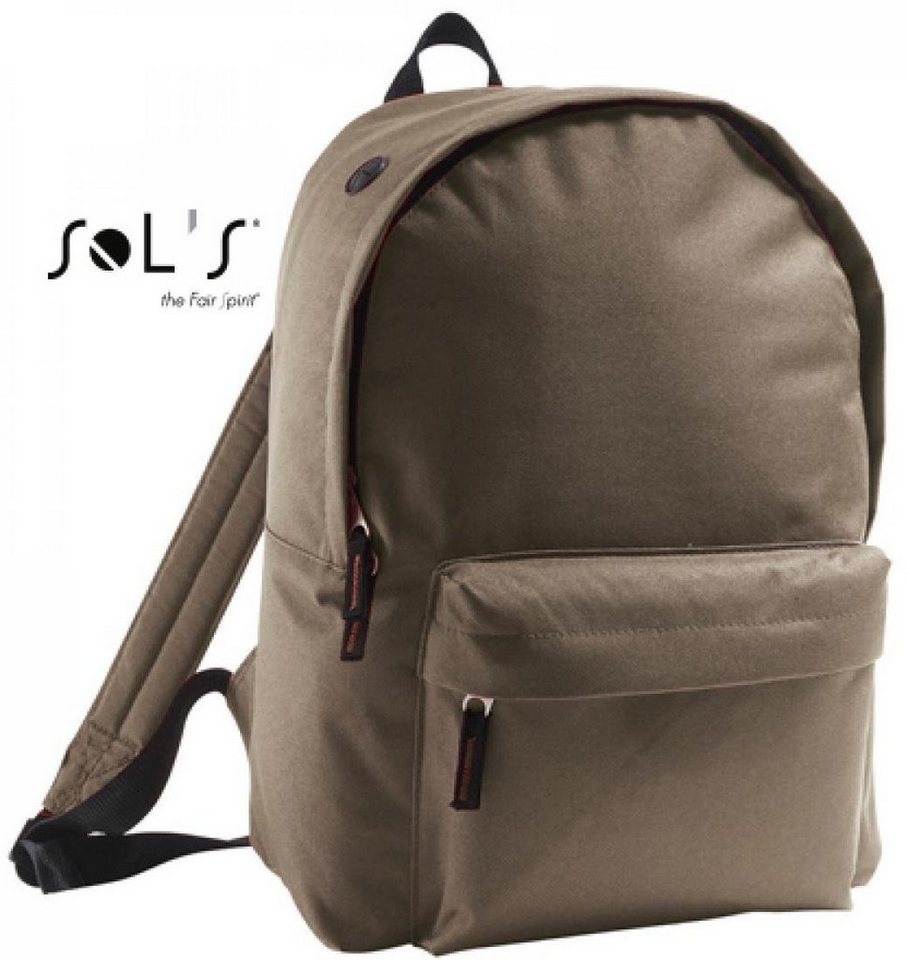 SOLS Freizeitrucksack Backpack Rider Rucksack, 14 x 28 x 40 cm von SOLS