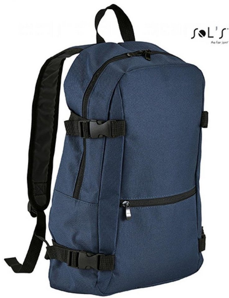 SOLS Freizeitrucksack Backpack Wall Street Rucksack, 12,5 x 29 x 45 cm von SOLS