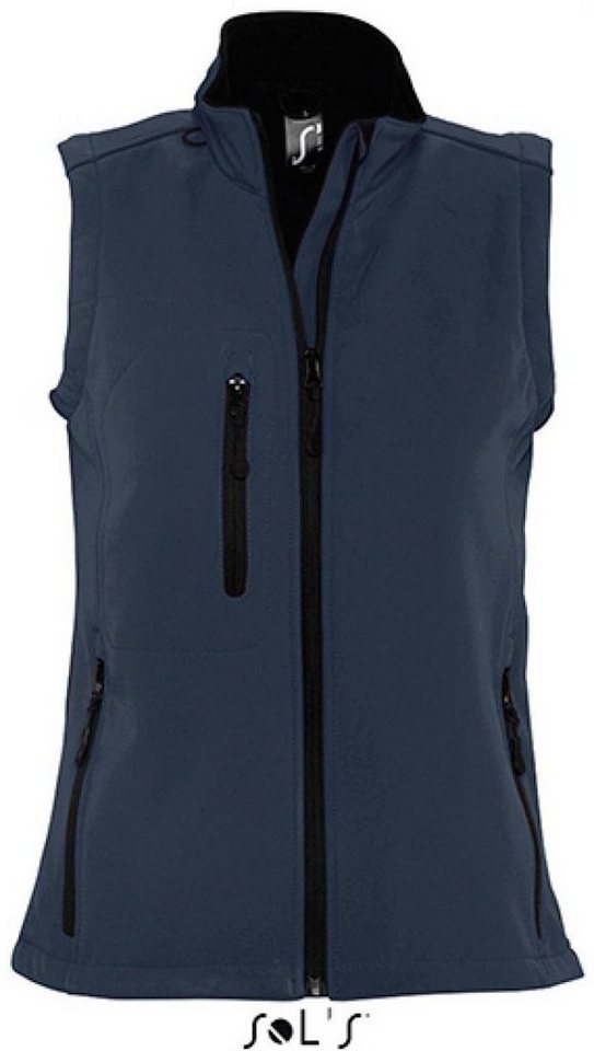 SOLS Funktionsweste Damen Sleeveless Softshell Rallye Bodywarmer / Weste von SOLS