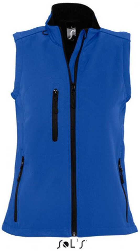 SOLS Funktionsweste Damen Sleeveless Softshell Rallye Bodywarmer / Weste von SOLS