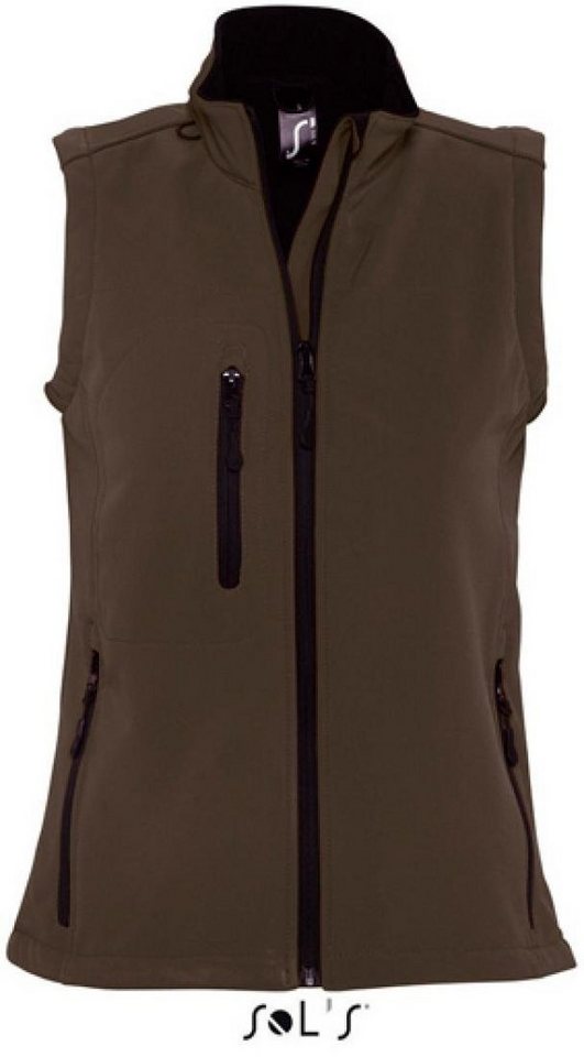 SOLS Funktionsweste Damen Sleeveless Softshell Rallye Bodywarmer / Weste SOLS Funktionsweste Damen Sleeveless Softshell Rallye Bodywarmer / Weste von SOLS