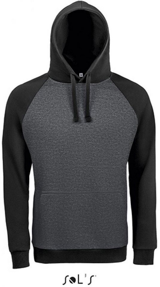 SOLS Kapuzenpullover Herren Seattle Sweat - Außenmaterial: 100% Baumwolle von SOLS