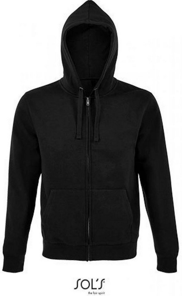 SOLS Kapuzensweatjacke Herren Jacke Men´s Zip Hoodie Spike von SOLS