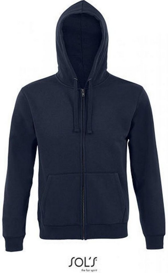 SOLS Kapuzensweatjacke Herren Jacke Men´s Zip Hoodie Spike von SOLS