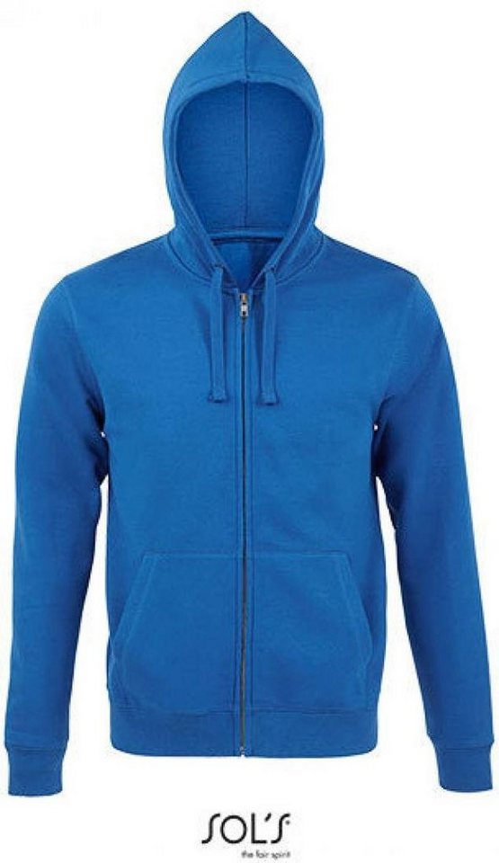 SOLS Kapuzensweatjacke Herren Jacke Men´s Zip Hoodie Spike von SOLS