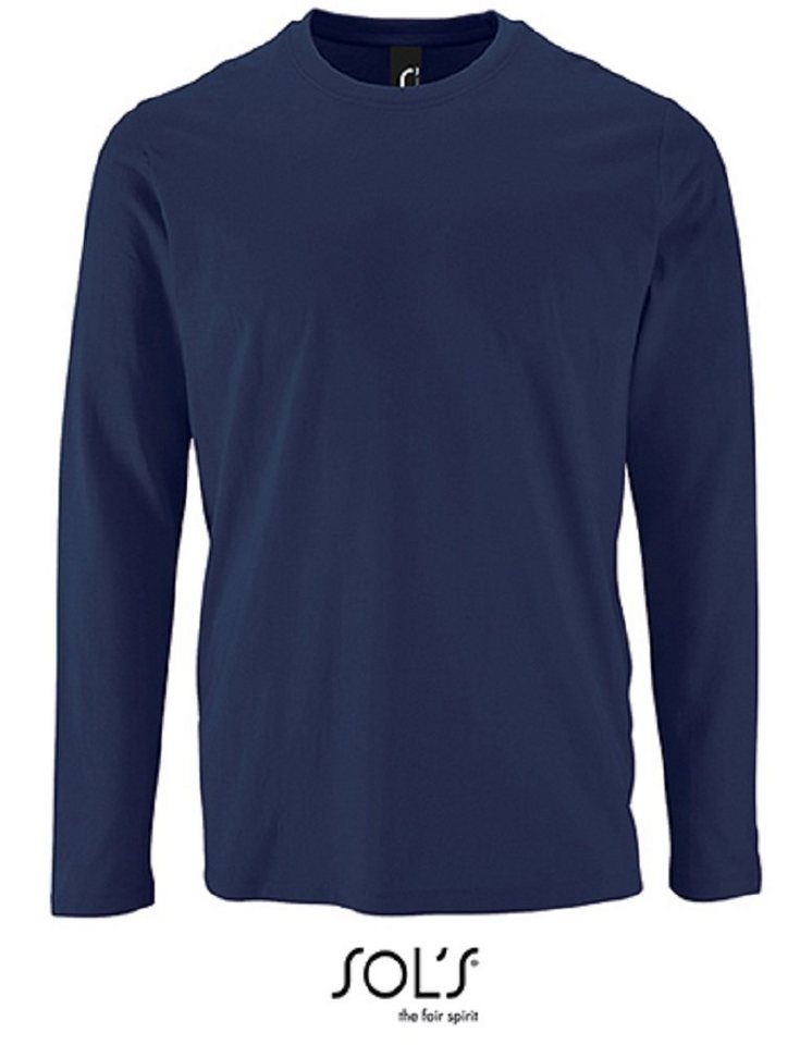 SOLS Langarmshirt 1er/2er Pack Kinder Langarm-Shirt für Mädchen u. Jungen (1-tlg) 100% Baumwolle - 190 g/m² von SOLS