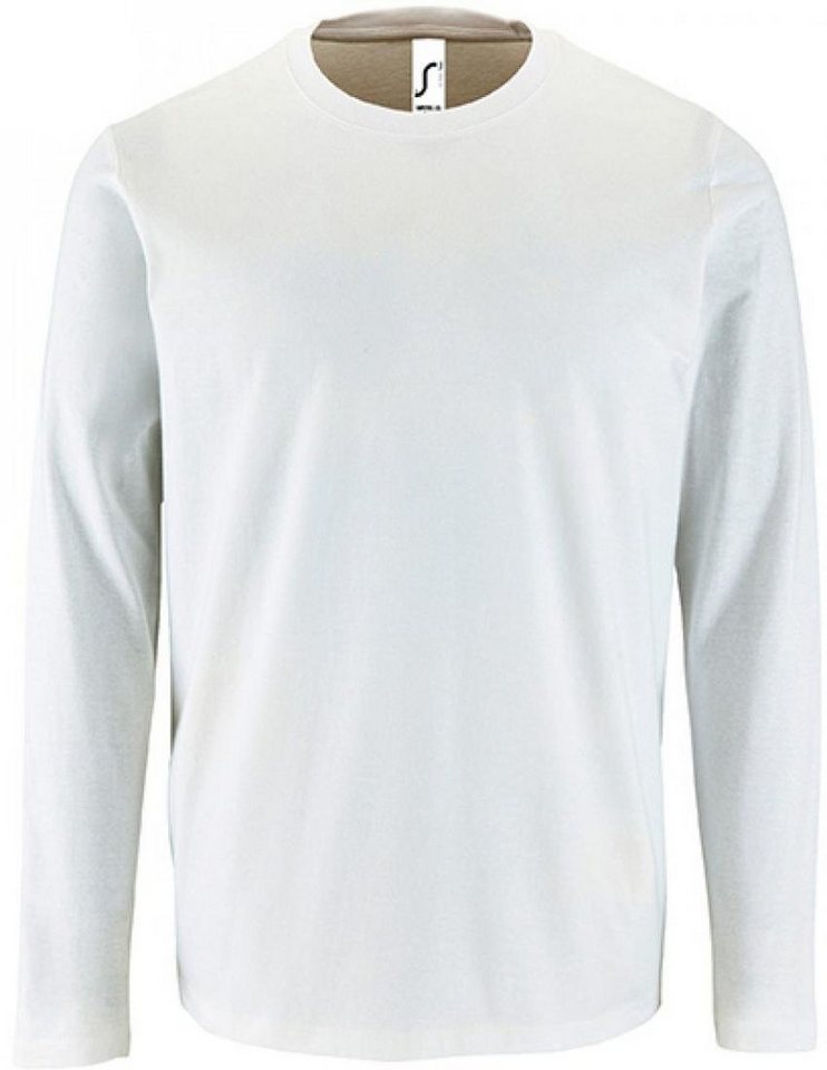 SOLS Langarmshirt Herren Long-Sleeve T-Shirt Imperial von SOLS