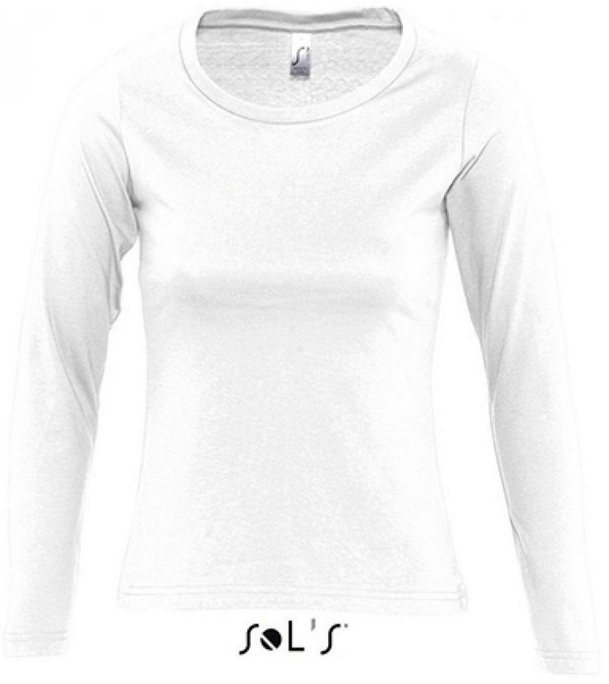 SOLS Langarmshirt Womens Long Sleeves-T Majestic Damen T-Shirt von SOLS