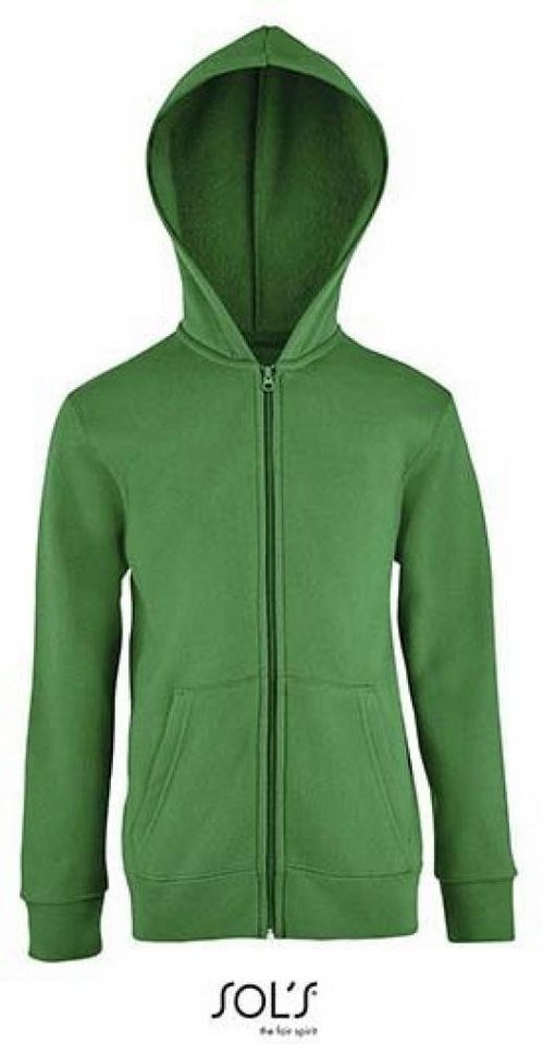 SOLS Outdoorjacke Kids Zip Hoodie Stone von SOLS