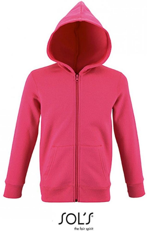 SOLS Outdoorjacke Kids Zip Hoodie Stone von SOLS