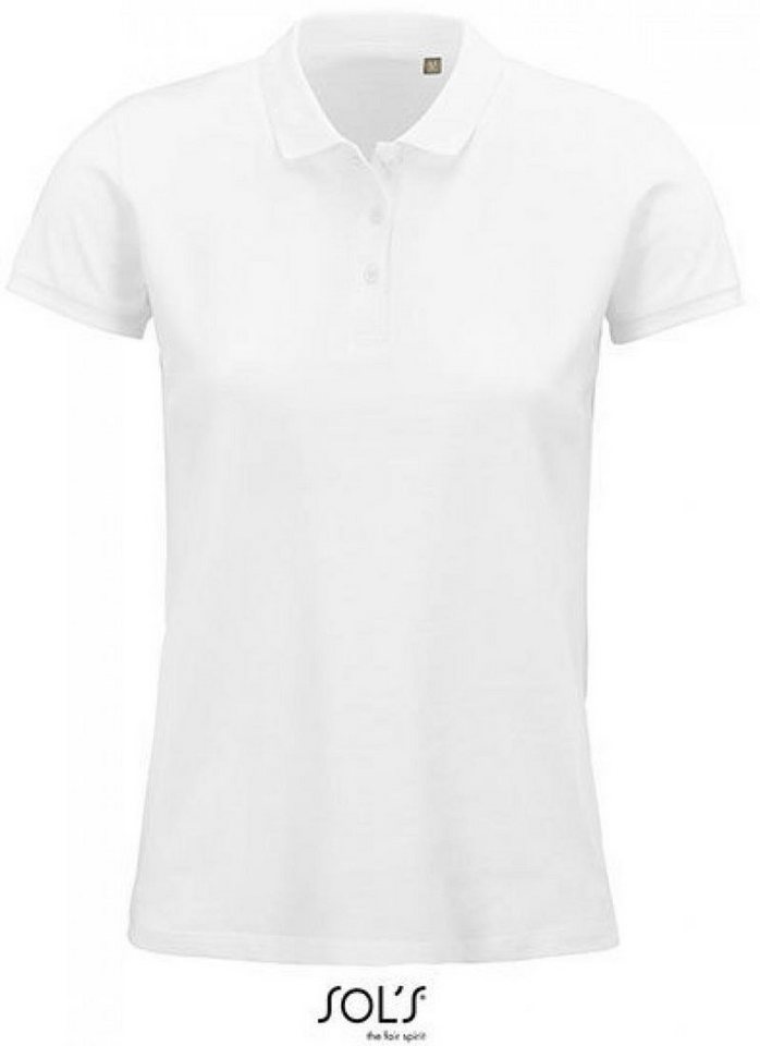 SOLS Poloshirt Damen Polo, Planet Women Polo Shirt, 100% Bio-Baumwolle SOLS Poloshirt Damen Polo, Planet Women Polo Shirt, 100% Bio-Baumwolle von SOLS