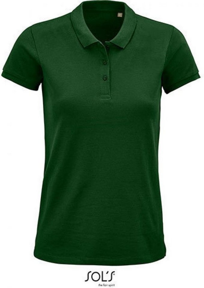 SOLS Poloshirt Damen Polo, Planet Women Polo Shirt, 100% Bio-Baumwolle SOLS Poloshirt Damen Polo, Planet Women Polo Shirt, 100% Bio-Baumwolle von SOLS