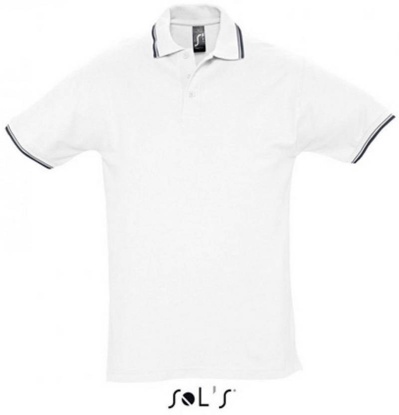 SOLS Poloshirt Herren Contrast-Poloshirt Practice von SOLS