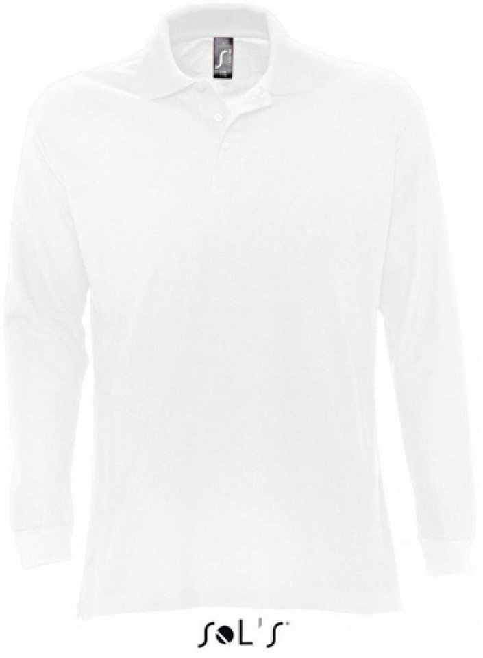 SOLS Langarm-Poloshirt Herren Longsleeve Poloshirt Star von SOLS