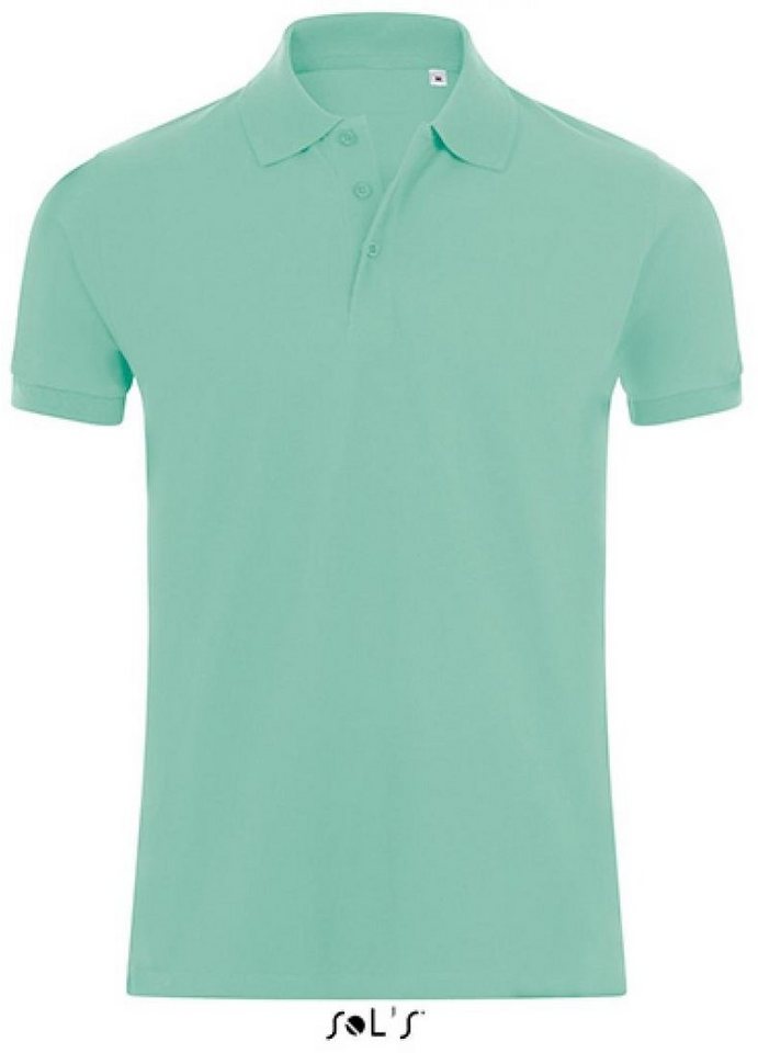 SOLS Poloshirt Herren Phoenix Polo / Gekämmte, ringgesponnene Baumwolle von SOLS