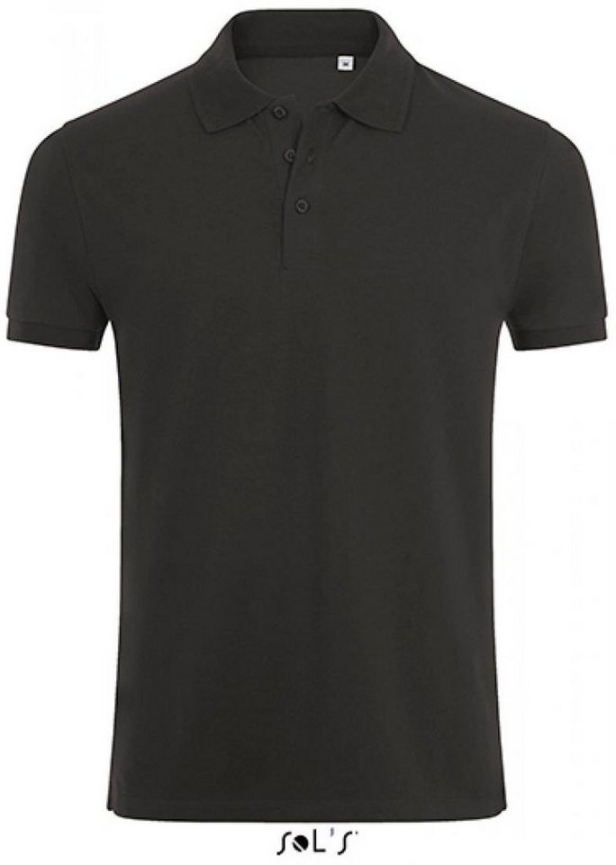 SOLS Poloshirt Herren Phoenix Polo / Gekämmte, ringgesponnene Baumwolle von SOLS